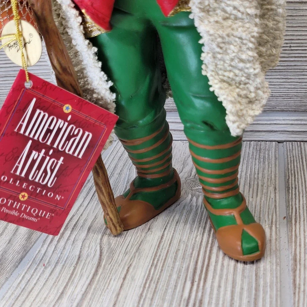 Lyn Fletcher Clothtique Celtic Father Christmas Irish Santa American Artist Club